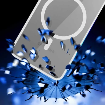 3MK MagCase Sam S25 Ultra permatomas/clear kompatybilne su MagSafe