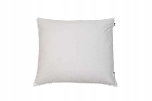 Natūrali pūkų ir plunksnų pagalvė 70 × 80 cm – balta
