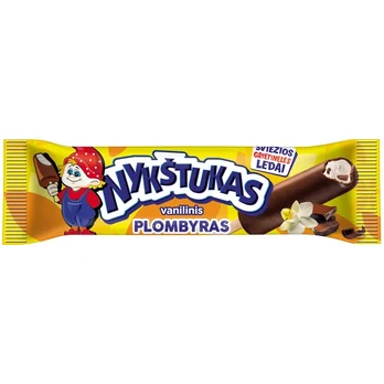 Vanilinis plombyras NYKŠTUKAS, 80 ml