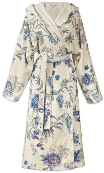 Pip Studio Chalatas Secret Garden Baltas Chalato dydis - L