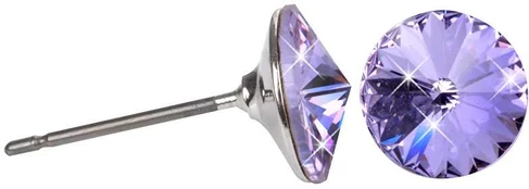 Levien Rivoli Violet fine earrings