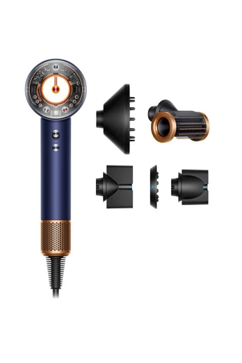 Dyson Supersonic Nural™ - Straight+Wavy (Prussian blue / Rich copper)