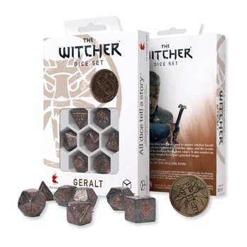 The Witcher. Geralt kauliukų rinkinys Q-WORKSHOP