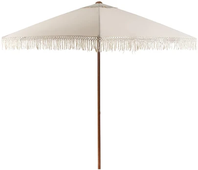 Beliani Sodo skėtis MURASA, 258 cm, smėlio spalvos