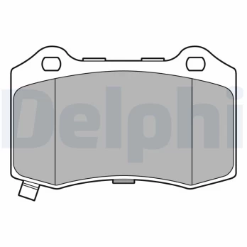 DELPHI LP3676 Brake pad set