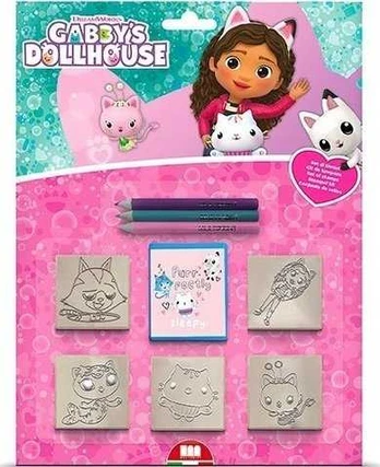 Multiprint MULTIPRINT KOCI NAMELIS GABI PIECZĄTKI BLISTER 5 SZT.