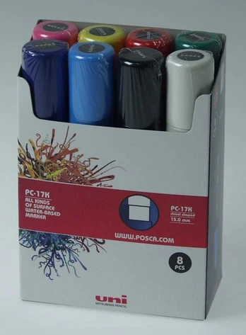 Posca POSCA PC-17K SÆT MED 8 FARVER