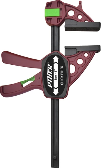 Greitos fiksacijos spaustuvas Piher Quick 80x450mm, max 150kg