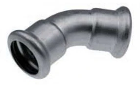Press 45° Elbow,KAN-therm Inox 28 mm