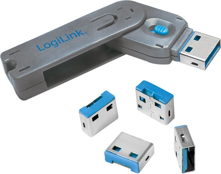 Klaviatūra LogiLink AU0043 blokada portu USB