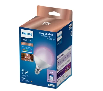 Philips Smart E27 G95 11 W (75 W), RGBW
