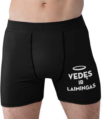 Vyriški apatiniai "Vedęs ir laimingas"