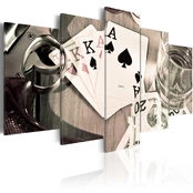 Artgeist Paveikslas - Poker night 100x50 kaina