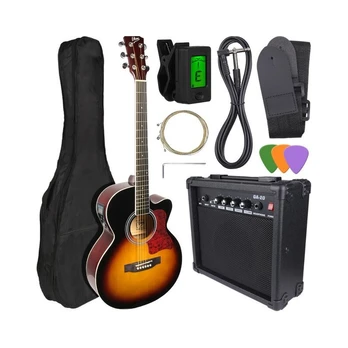 V-TONE EAG SET SB electroacoustic guitar. + amplifier