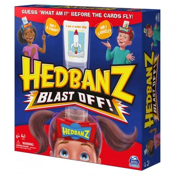 Stalo žaidimas Spinmaster Games Hedbanz Blast Off, 6062194