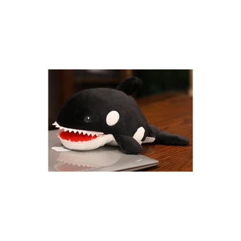 Lean Toys Plush Toy Orca Ocean Puppet 30 cm