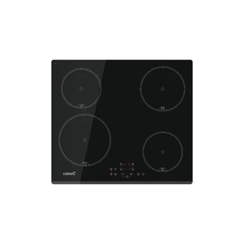 Cata IB 6324E2 BK Hob, Induction, Width 59cm, 4 cooking zones, Touch control, Black