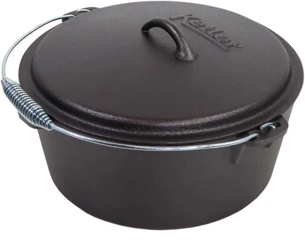 Ketler Čuguna katls ar vāku 8.5 L