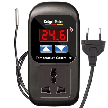 Elektroninis termostatas Kruger Meier Carbonne akvariumui arba terariumui