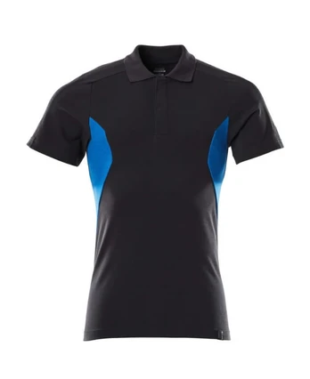 Polo marškinėliai Accelerate, dark navy/azure L, Mascot