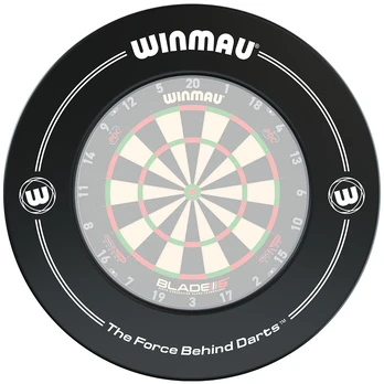 Smiginio sienos apsauga Winmau Black