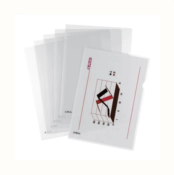 Herlitz Aktenhülle A4 PP skaidrus ob/re off. 10er Packung