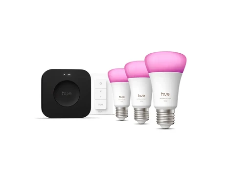 Philips Hue Bridge Pro + 3 x E27 + Dimmer switch