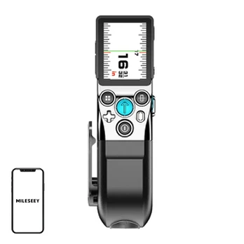 Mileseey XTAPE1 lazerinis Distance Meter with a 100-meter measuring tape