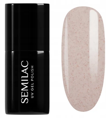 Semilac SEMILAC Inner Glow hibridinis lakas 963 Rose Stracciatella 7 ml