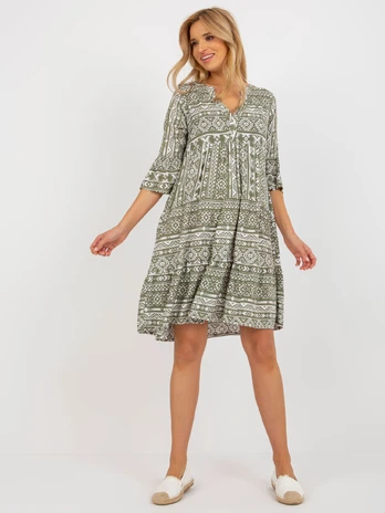 Suknelė-D73771M30214H-khaki