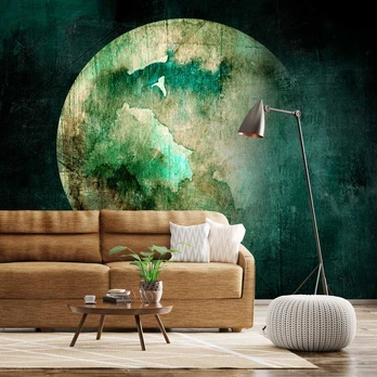 Artgeist Fototapetas - Green Pangea