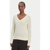 Calvin Klein Megztinis LV044F324G Écru Regular Fit