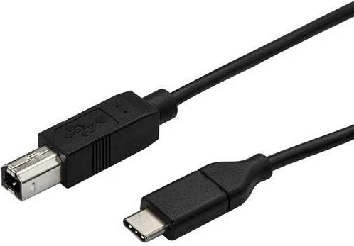 Kabelis StarTech USB-C to USB-B USB-C, USB 2.0 B male, juoda