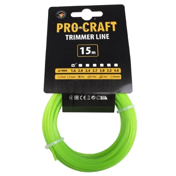 Pjovimo valas ProCraft ZI-1.6/15, 15 m