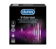 Durex Intense 3 vnt. kaina