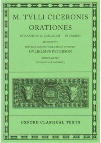 Cicero Orationes. Vol. III