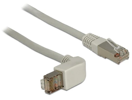 Delock Patchcord Cat.6 SSTP kampinis kištukas 1 m (83645)