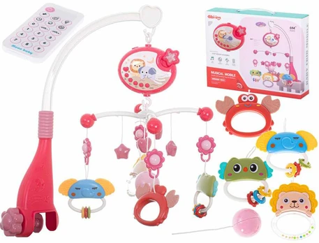 RoGer Baby mobile with sounds and star projector + remote control