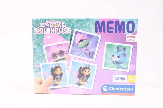 Clementoni CLE Gra memo Gabby Dollhouse 18309
