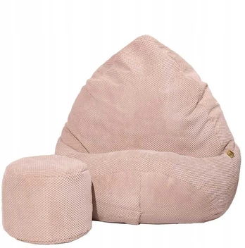 Sėdmaišis su pufu Pufy, rožinis