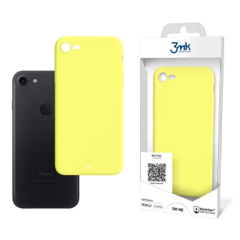 Dėklas 3mk Matt Case Apple iPhone 7/8/SE 2020/2022 Geltonas