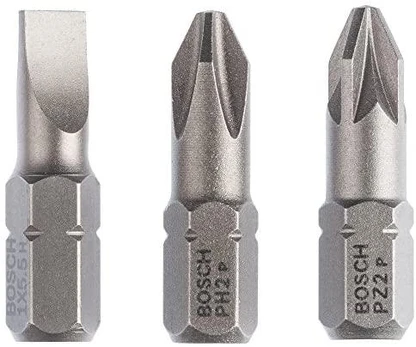 Bosch Antgalių mažas kompl. 3vn Extra Hart