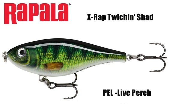 Rapala vobleris X-Rap Twitchin Shad PEL 8 cm