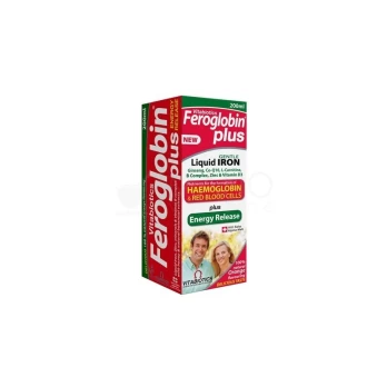 VITABIOTICS sirupas FEROGLOBIN PLUS, 200 ml