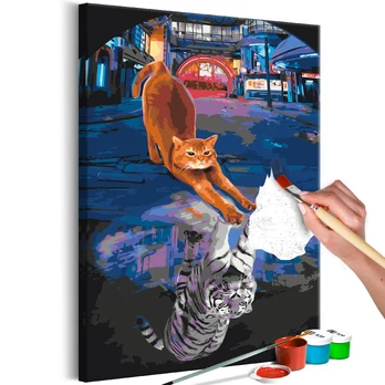 Artgeist Tapybos pagal skaičius rinkinys - Chinese District