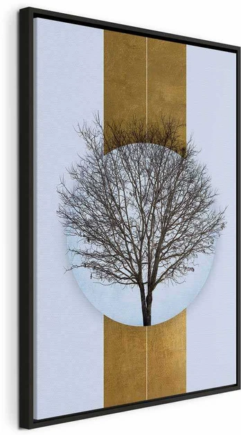 Artgeist Paveikslas - Circle of Nature (1-part) - Tree Branches in Round Composition
