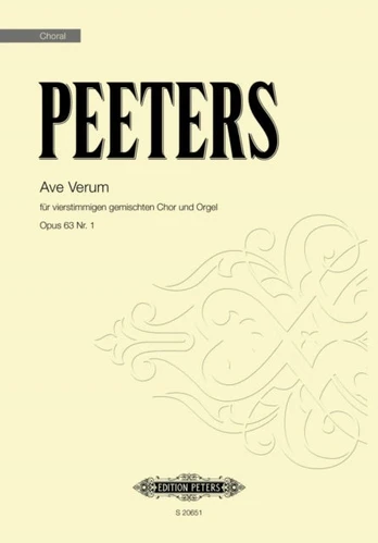 Ave Verum, Op. 63 No. 1