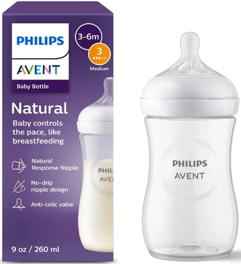 Philips Avent SCY903/01 Natural Response -tuttipullo, 260 ml