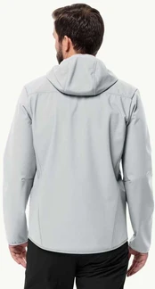 JackWolfskin Vyriška striukė Jack Wolfskin BORNBERG (softshell) | cool pilkas