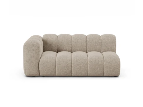 Left Modular Sofa, "Lupine", 3 Seats, 175x95x70, Dark Beige